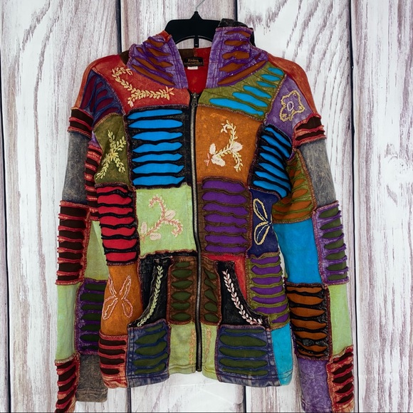 Rising International Other - Rising International bohemian zip up hoodie small